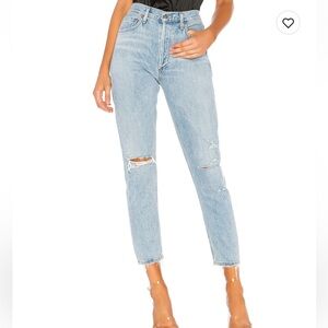 AGOLDE Light Blue Denim Jeans